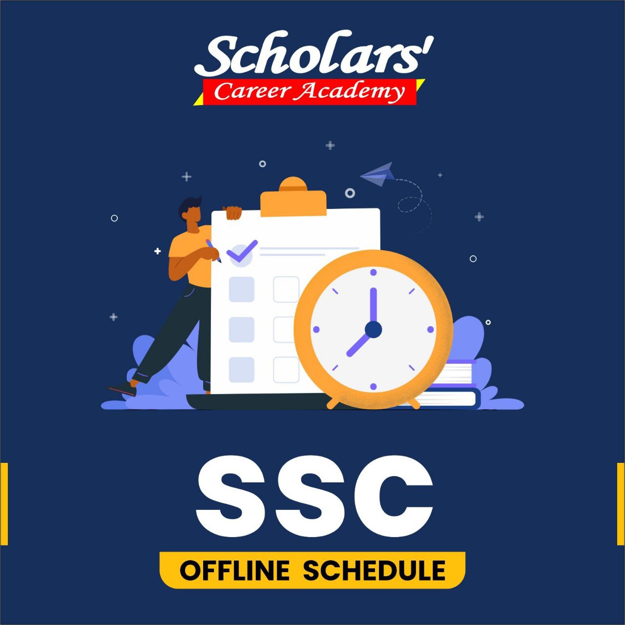 3 April SSC  Offline Schedule ☘️