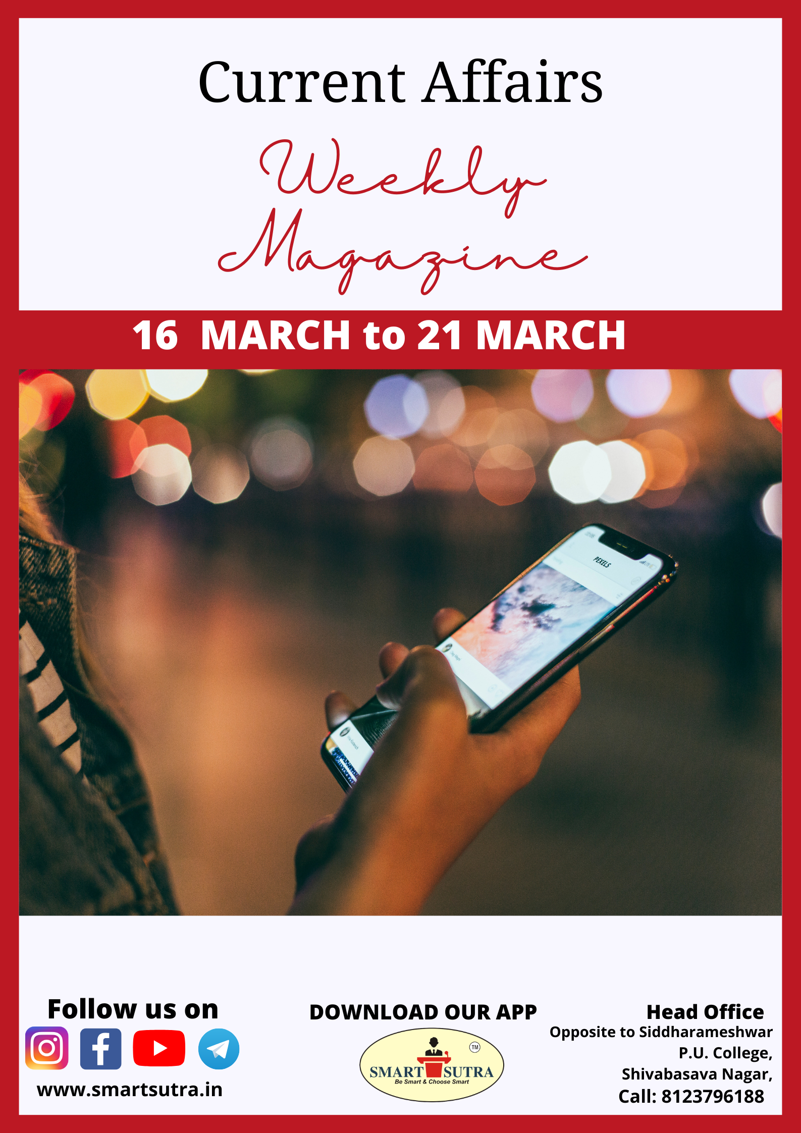 16 March to 21 March (Weekly Current Affairs Magazine)