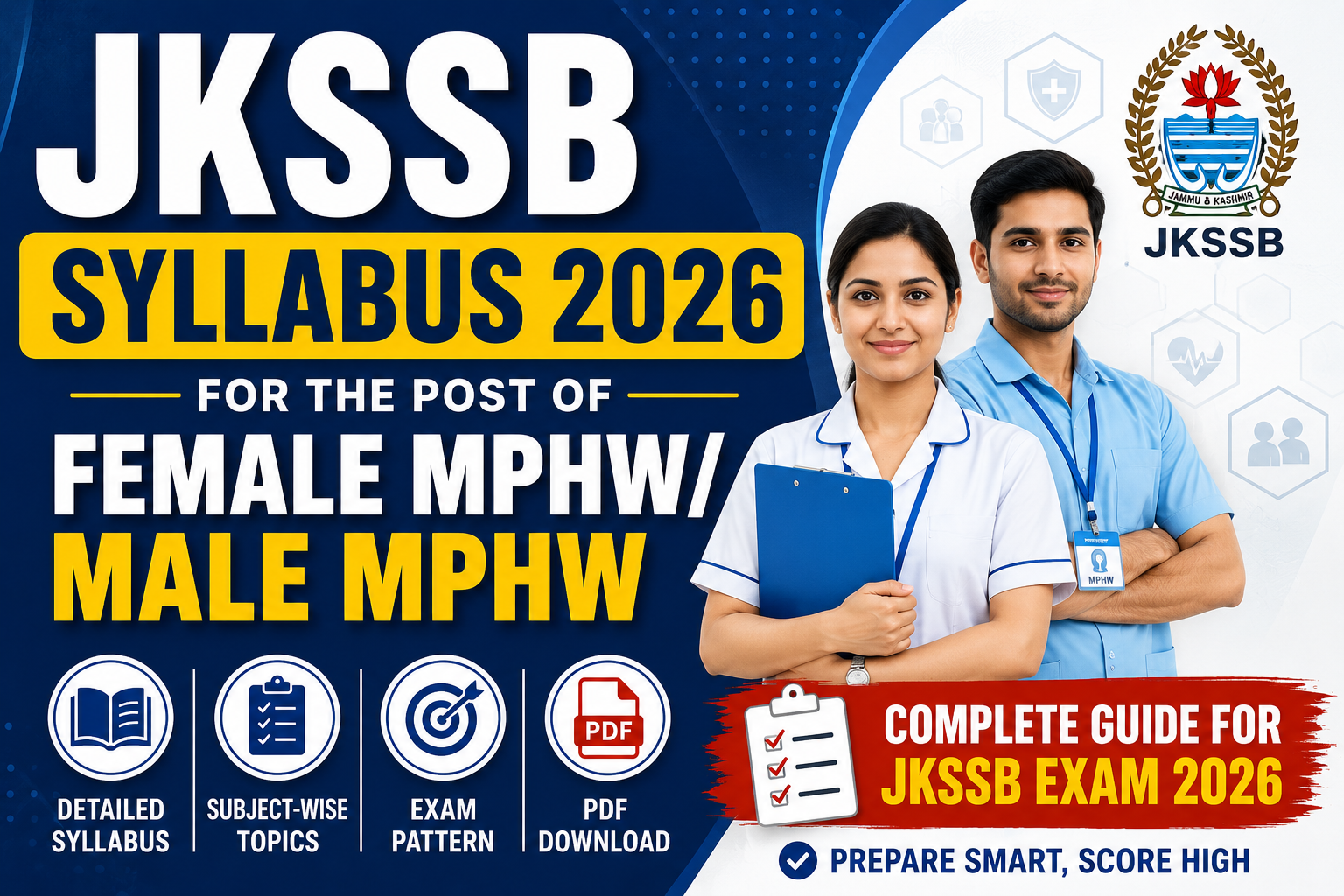 Syllabus for the post of Female MPHW_ Male MPHW