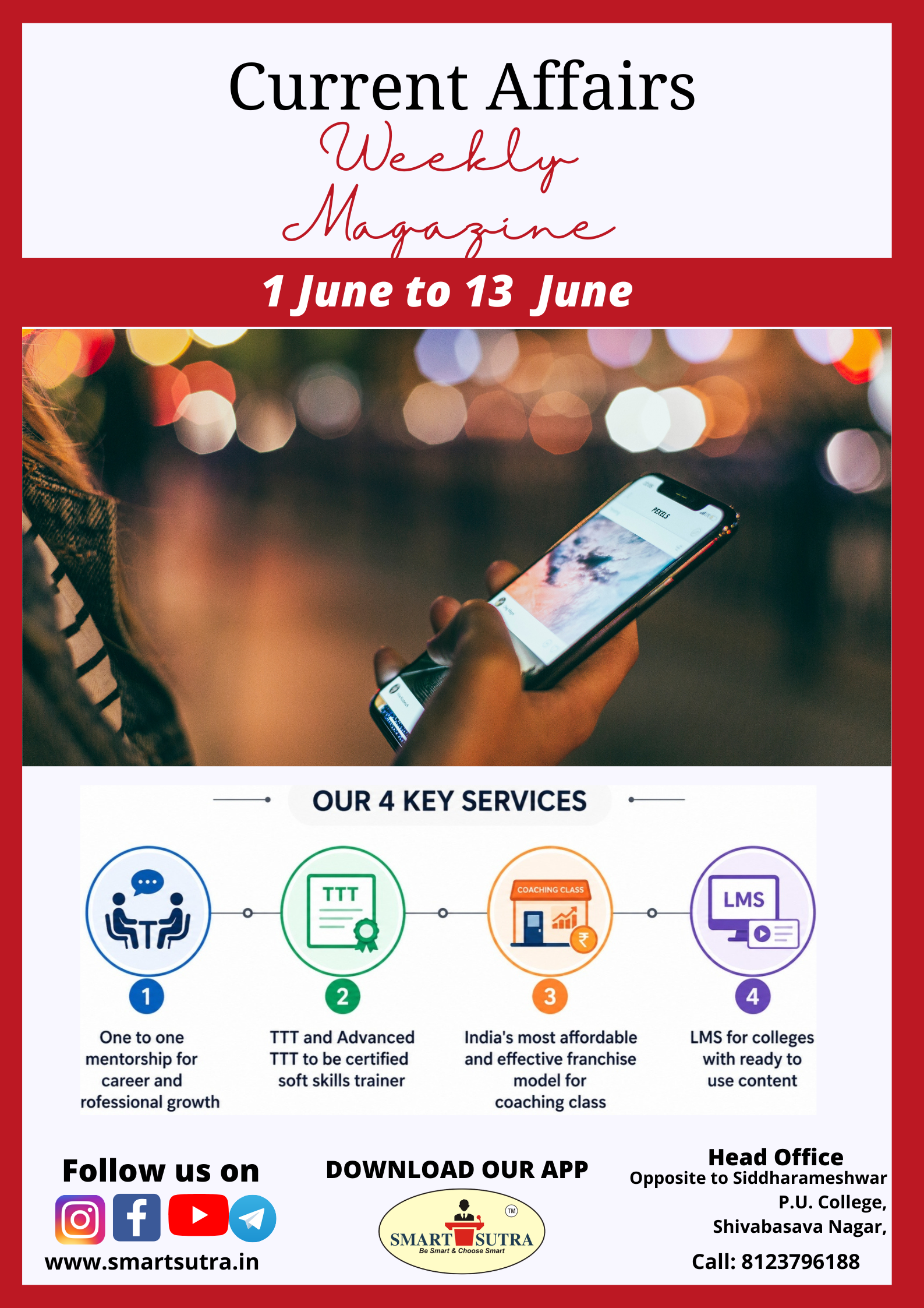 1 June to 13 June Weekly Current Affairs Magazine