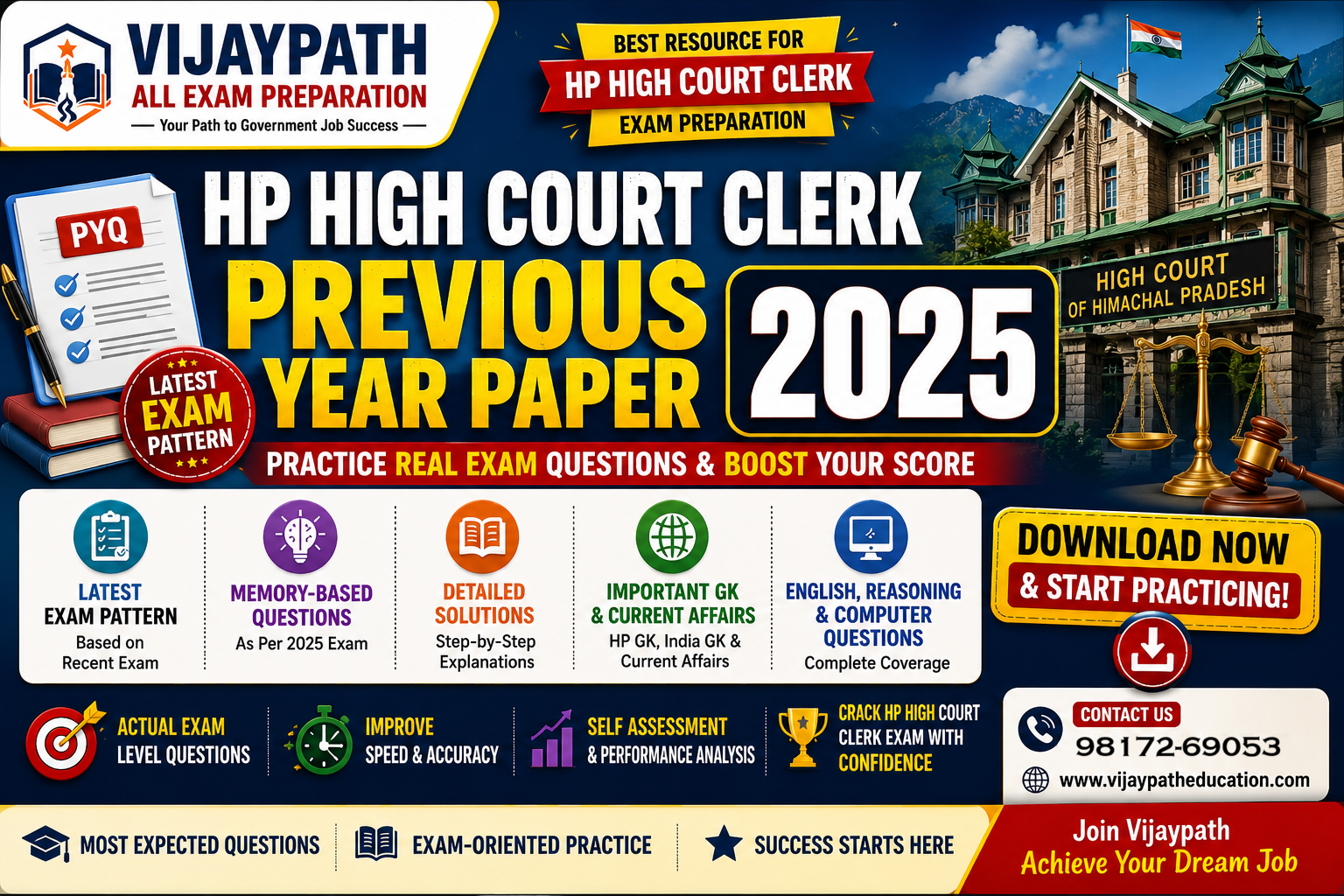 High Court Clerk Paper 2025