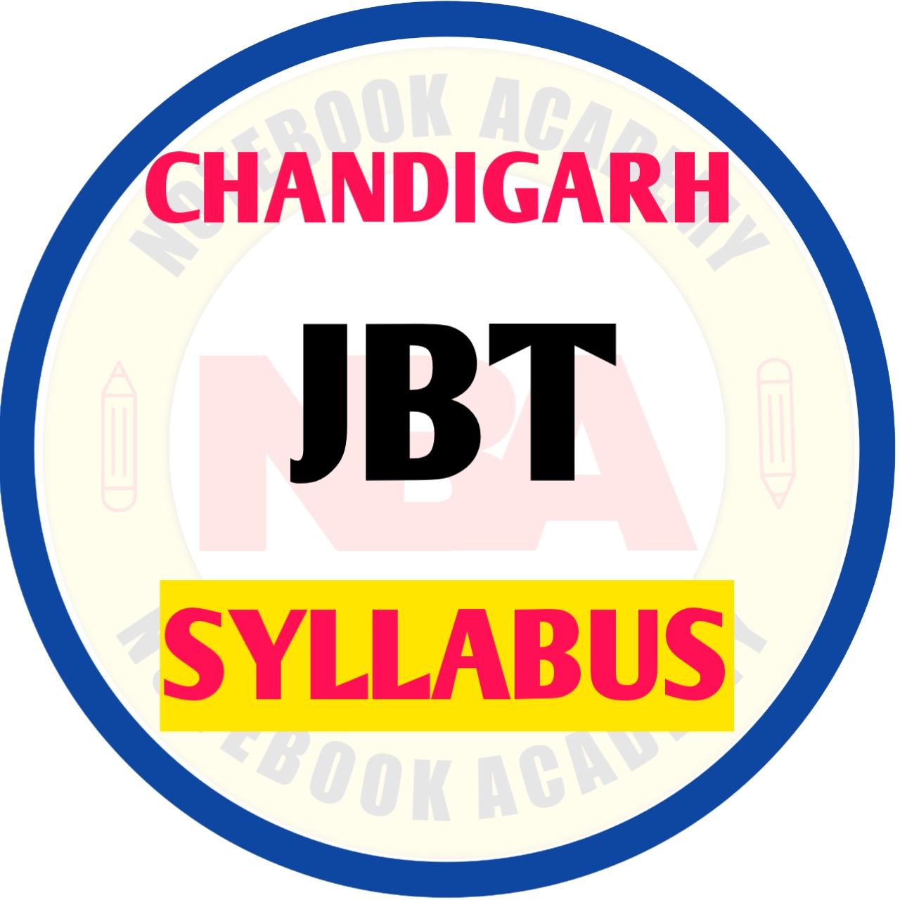 Chandigarh JBT Syllabus
