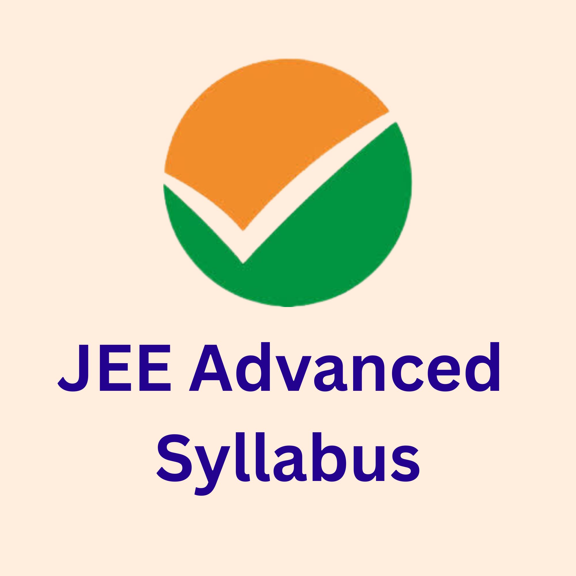 JEE (Advanced) Syllabus