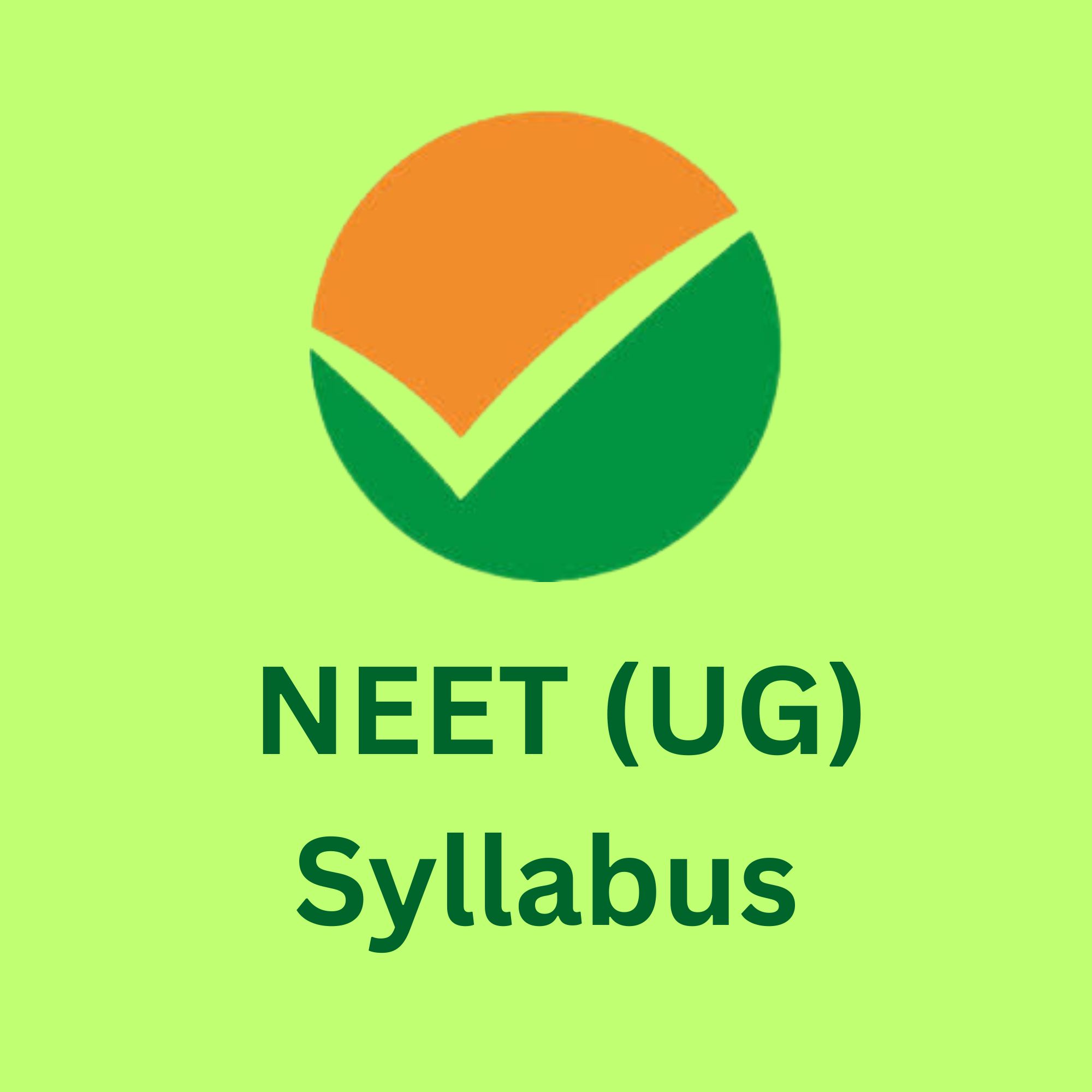 NEET (UG) Syllabus